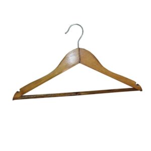 چوب لباسی چوبی بزرگسال بسته 6 عددی